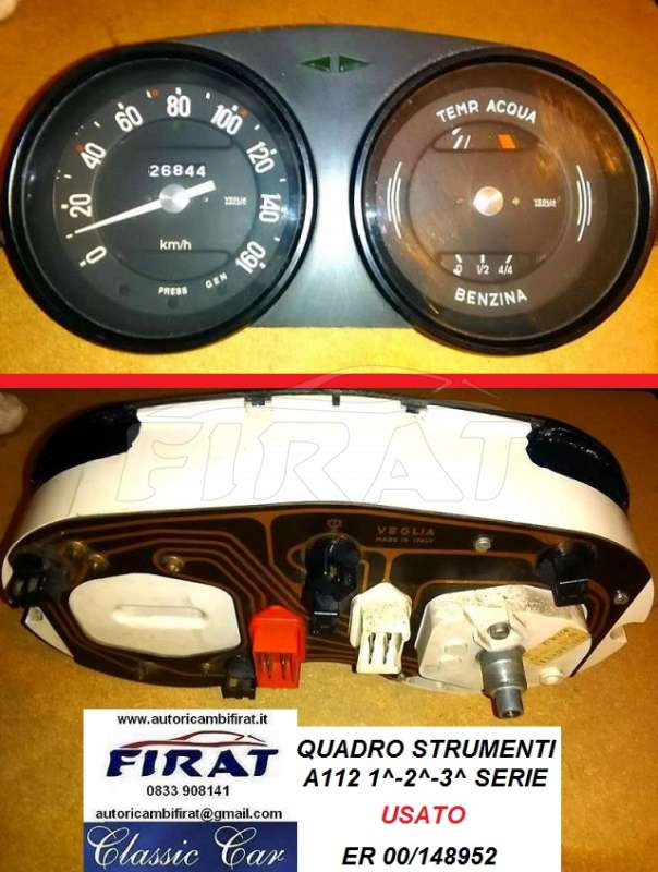 QUADRO STRUMENTI A112